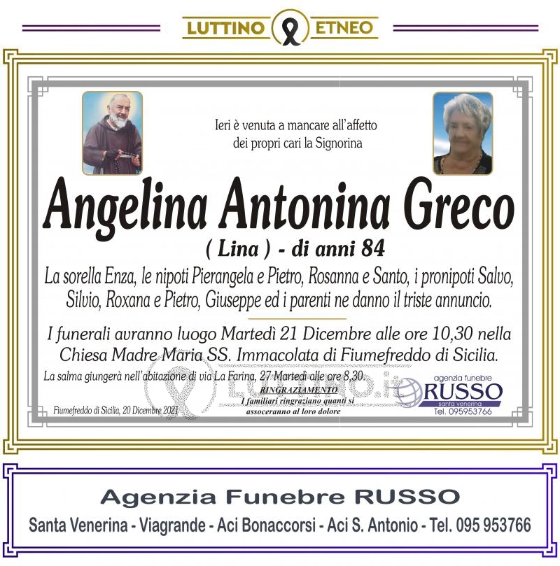 Angelina Antonina  Greco 